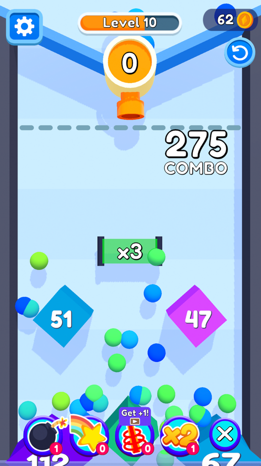 #3. Ballz Drop 3D (iOS) 由: Microdose Oy