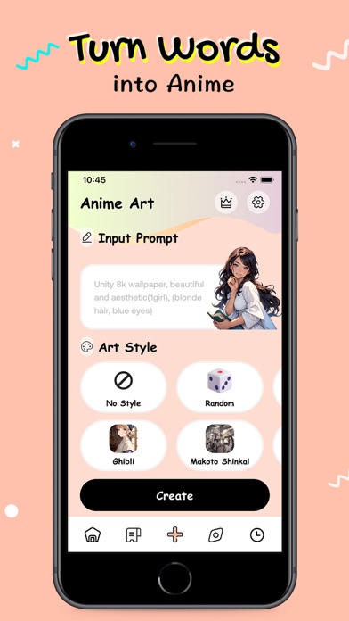 Genime - AI Anime Art Screenshot