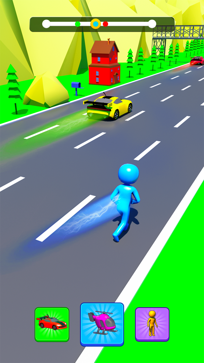 Shape Shifting Transform Race