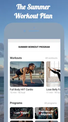 Game screenshot Summer Workout Program mod apk