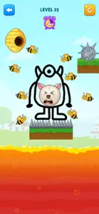 Save The Dog : Draw Puzzle screenshot #1 for iPhone