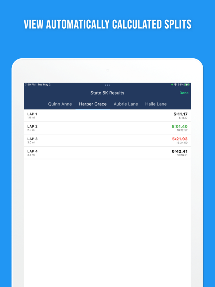Split Tracker - Timing System