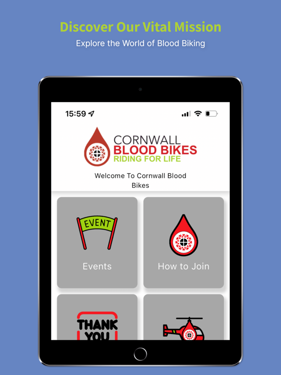 Screenshot #4 pour Cornwall Blood Bikes