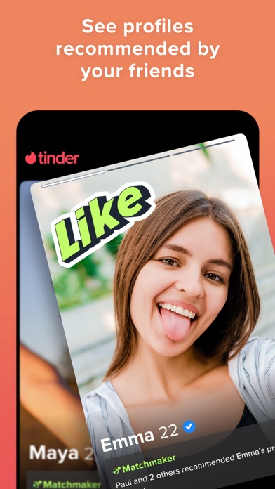 Screenshot 4 of Tinder: Chat, Dating & Friends App