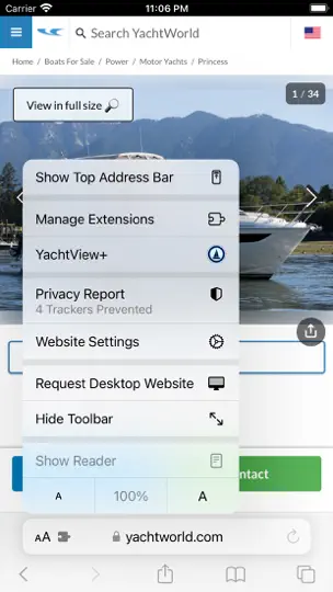 YachtView+ For YachtWorld iPhone Ekran Görüntüsü 1