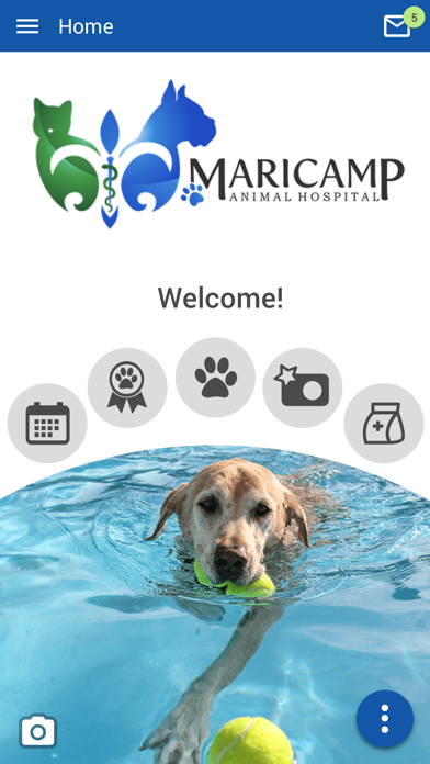 Maricamp Animal Hospital iPhone screenshot 1 - Business app