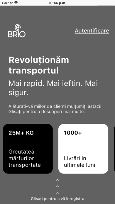 BRIO Transport Screenshot