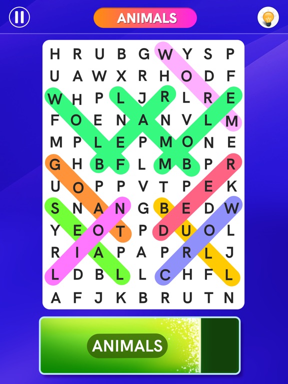 Word Search - Word Find Gamesのおすすめ画像2