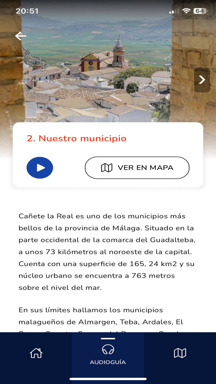 Audioguía Cañete la Real