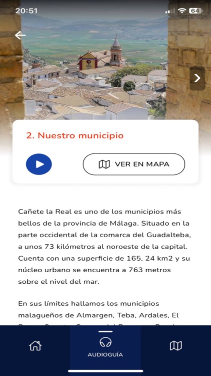 Audioguía Cañete la Real