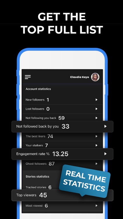 Reports +IG followers tracker.
