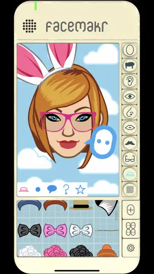 Captura de pantalla de Facemakr en iPhone 1