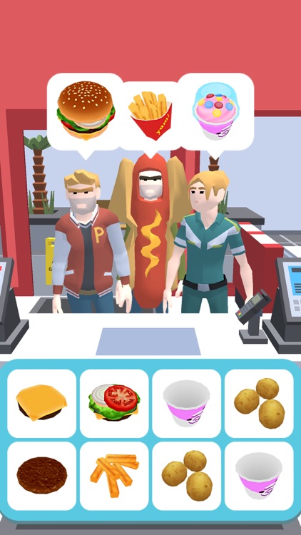 Merge Food 3D screenshot-6