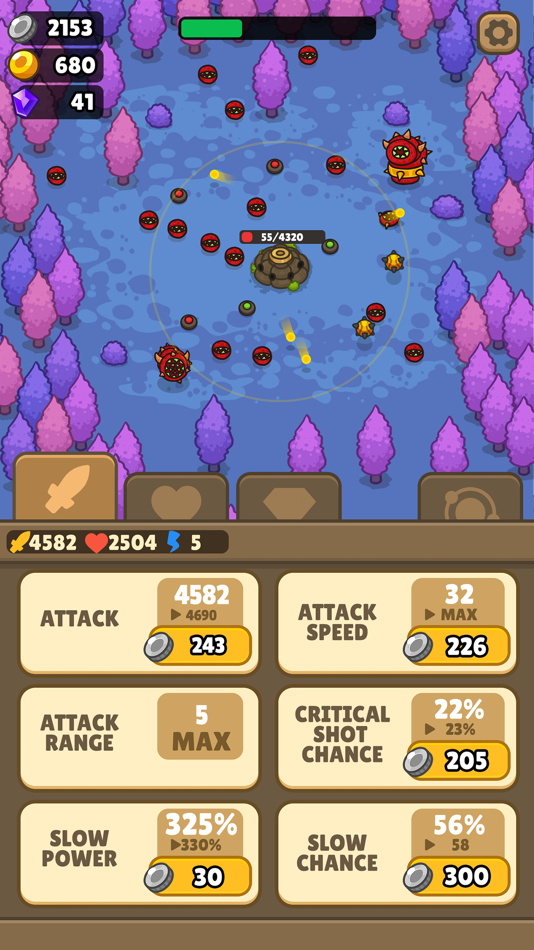 #4. Idle Fortress Tower Defense (iOS) 由: Thu Hien