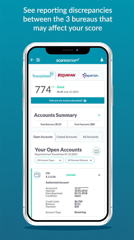 #4. ScoreSense® (iOS) Bởi: One Technologies, LLC.