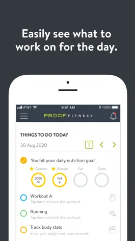 Game screenshot PROOF FITNESS Online apk