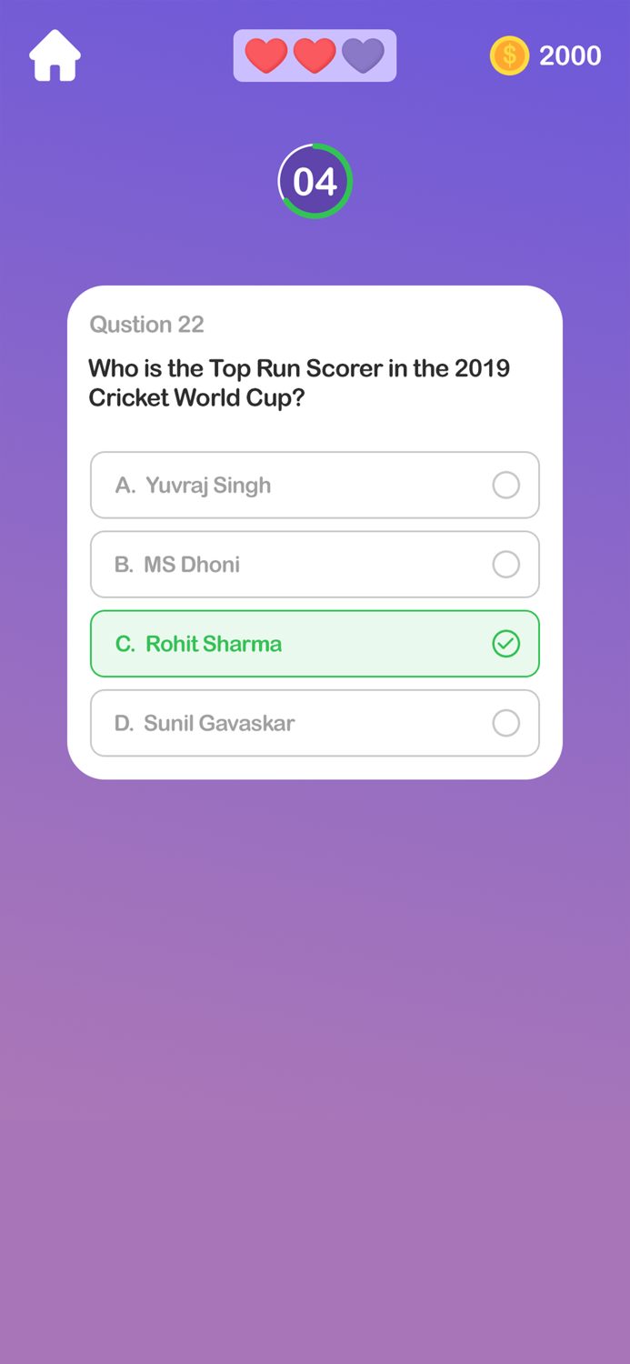Cricket World Cup Quiz -2023
