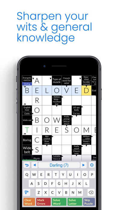 Clean Crosswords screenshot 1