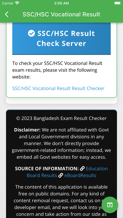 All Exam Result Bangladesh Screenshot