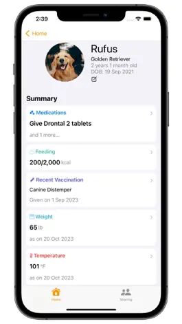Game screenshot Furiend - Pet Health Tracker apk