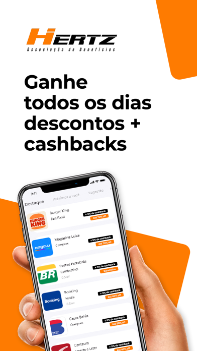 Hertz Clube de Benefícios Screenshot