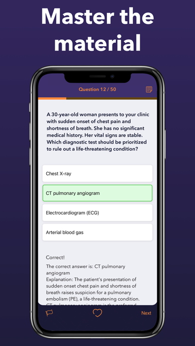 FNP Nurse Exam Prep 2025 Screenshot
