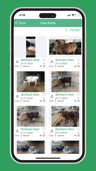 Qurbani App Screenshot