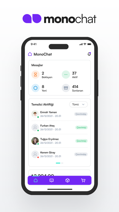 MonoChat Business Screenshot