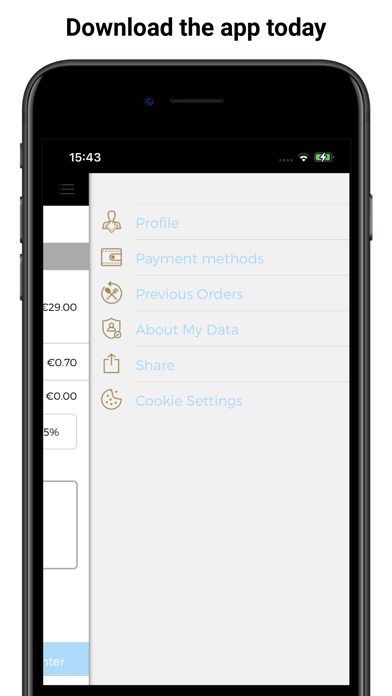 4 Friends Burger App Screenshot