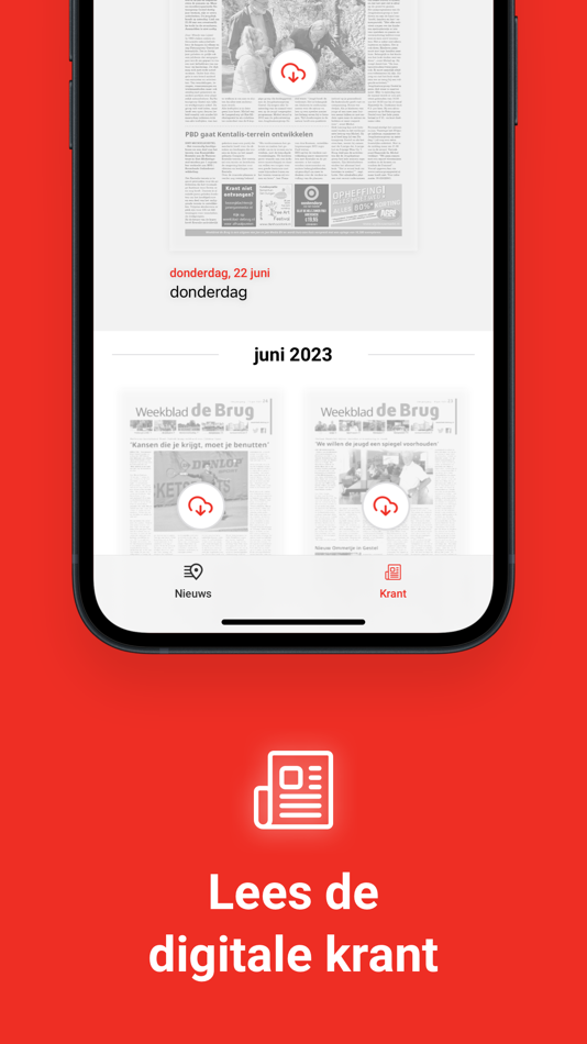 #4. Weekblad De Brug (iOS) 来自: Gemert Media