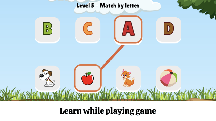 Match and Learn game for kids