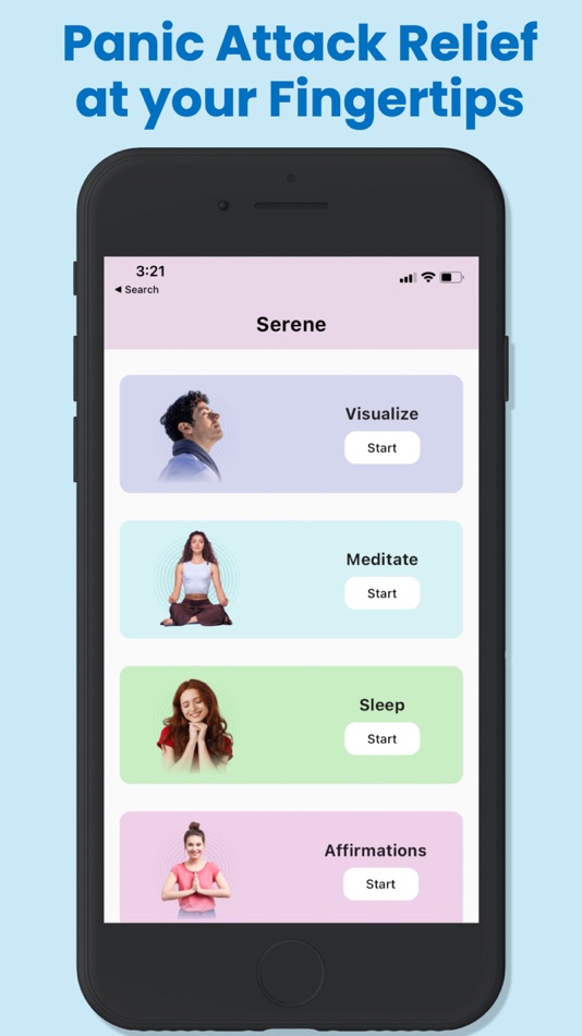 #2. Serene: Panic Attack Relief (iOS) 由: Payal Seth