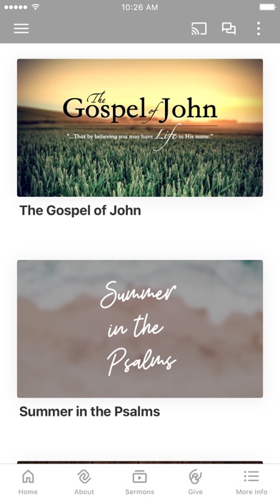 Grace Bible Church, Newfane Screenshot