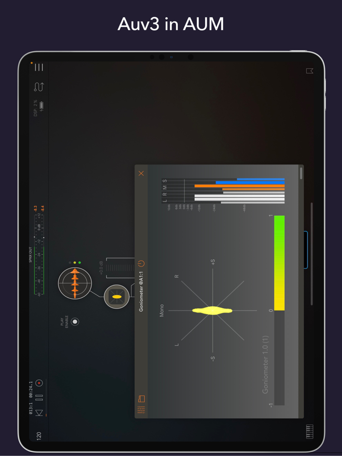 Goniometer for Logic Pro