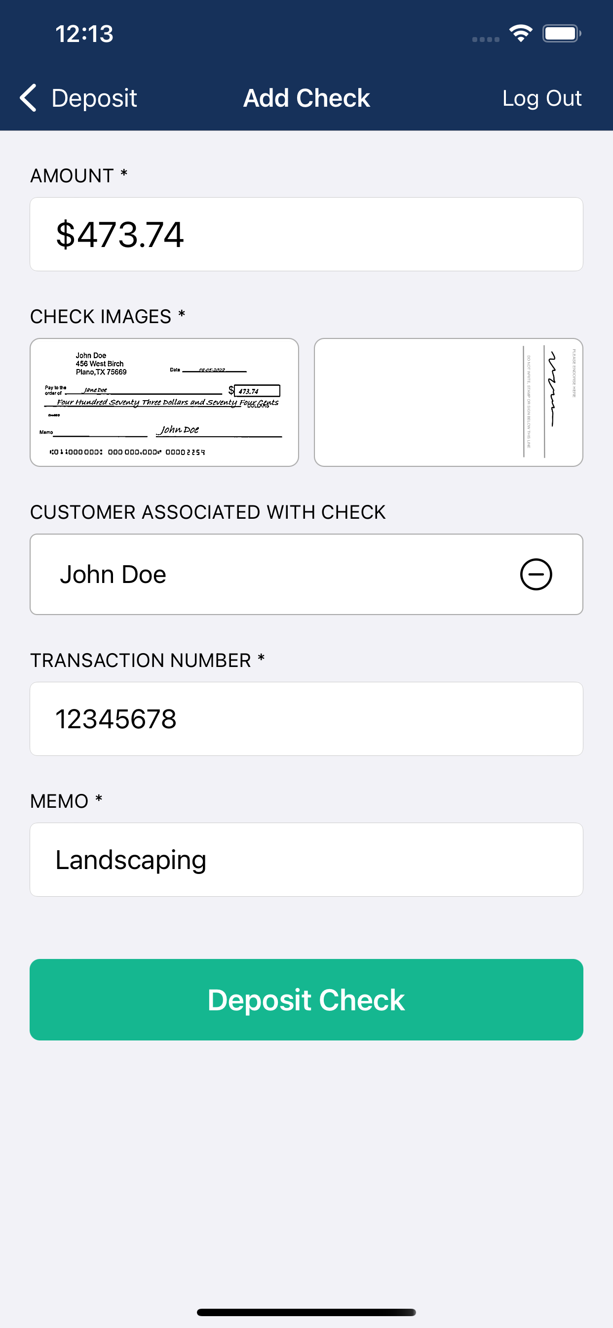 Taylor Bank Business mRDC