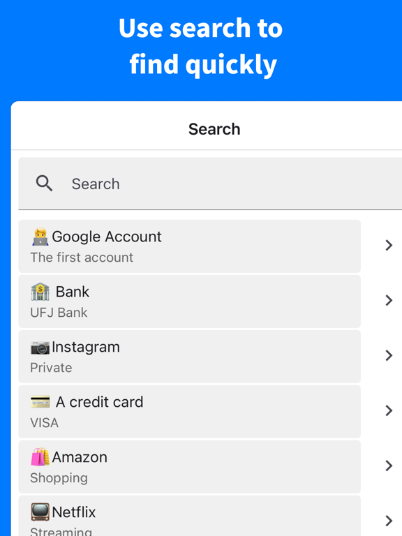 Password Manager - Clipboard iPad screenshot 4 - Productivity app