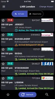 flight info pro: flightboard iphone screenshot 1