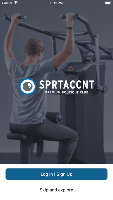 Sport Accent. Screenshot
