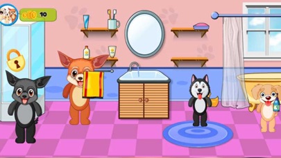 Pretend Pets Dollhouse Games Screenshot