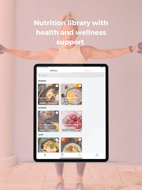 Jenn Lab Fit iPad screenshot 3 - Health & Fitness app