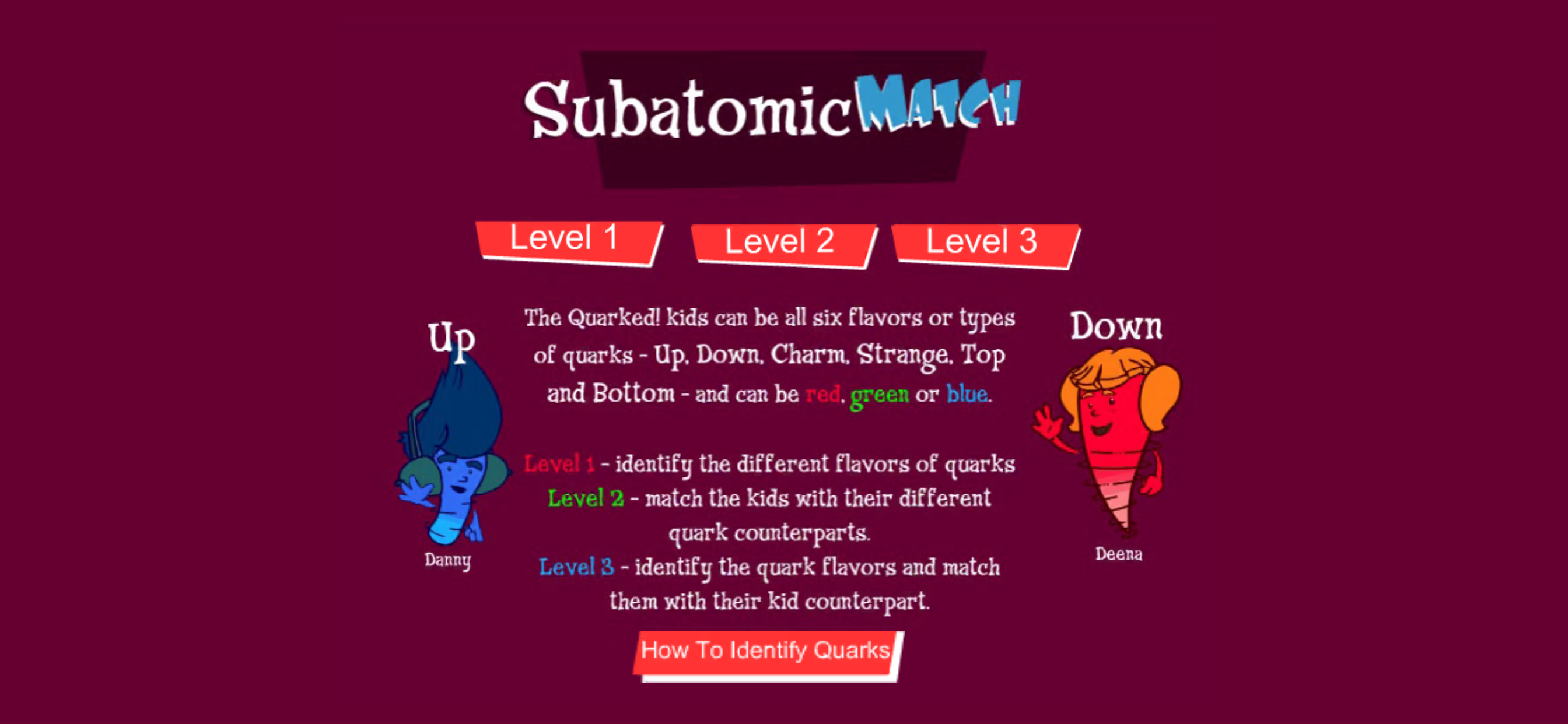 Quarked! Subatomic Match
