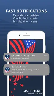 case tracker for uscis & nvc iphone screenshot 4