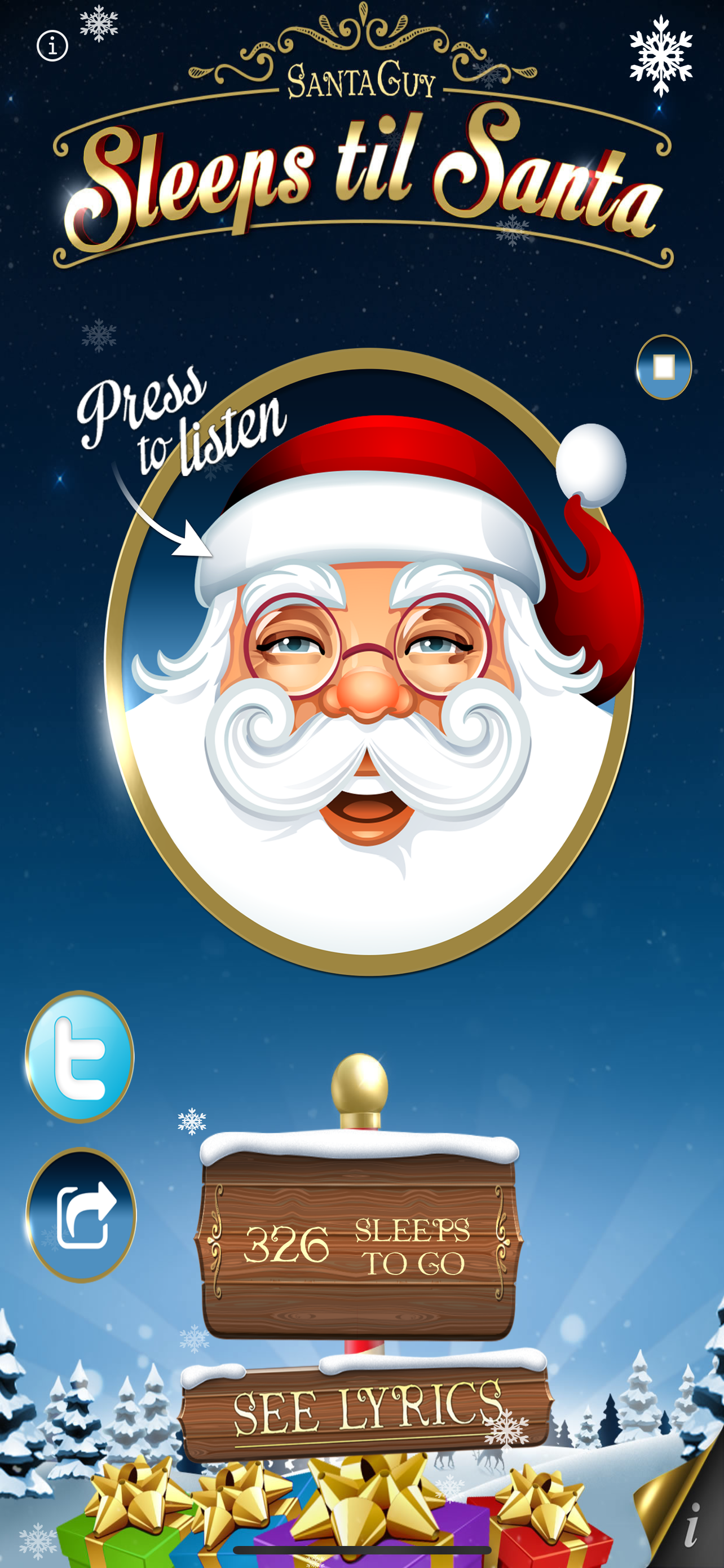 Sleeps til Santa