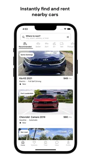 Far - Rent Nearby Vehicles screenshot 1