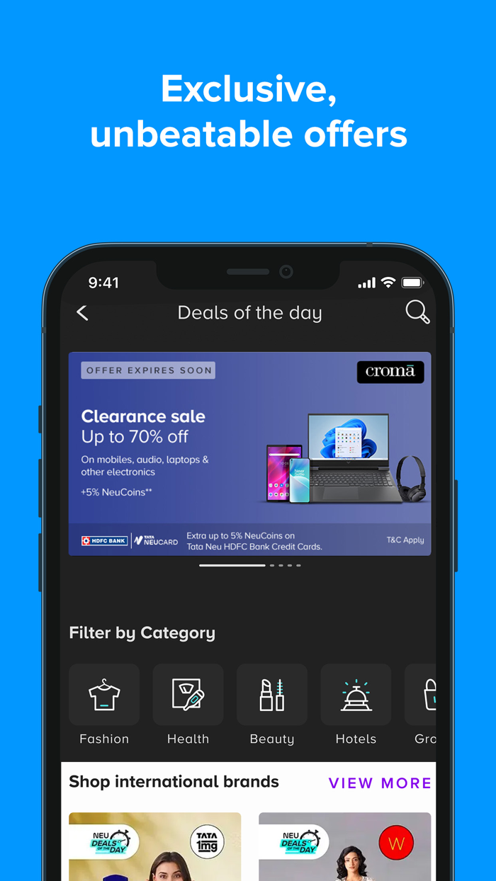 Tata Neu - Shop Travel Pay