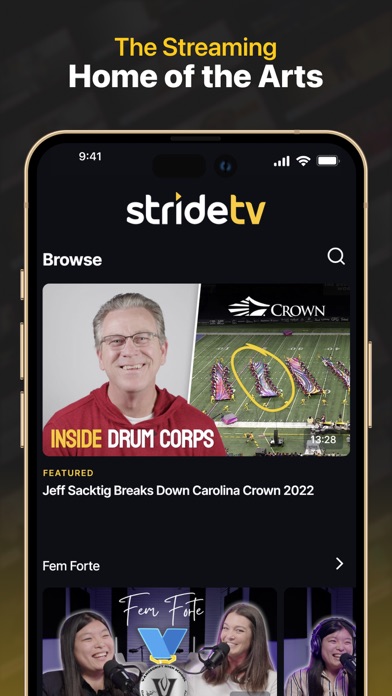 StrideTV Screenshot