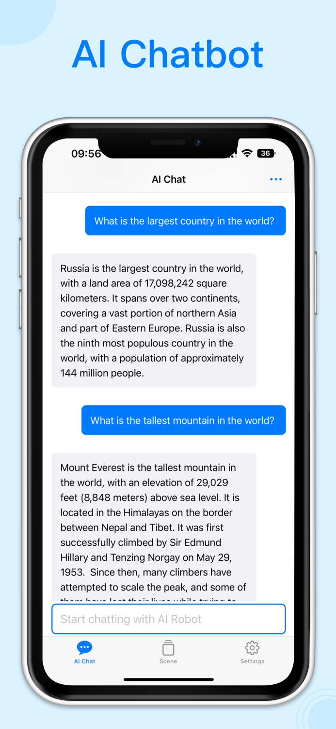 Power AI Chat - Chatbot