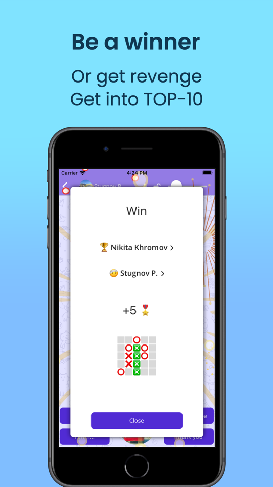 #6. Tic-Tac-Toe (Xs & Os) online (iOS) 由: Nikita Khromov