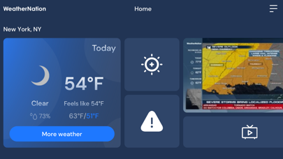 WeatherNation App Screenshot