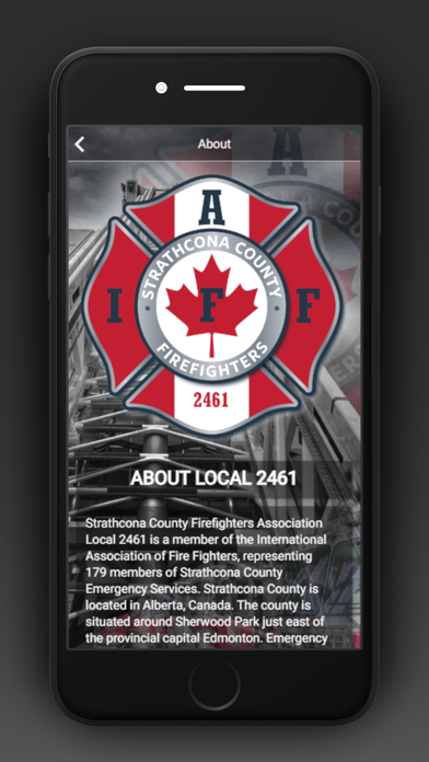 STRATHCONA COUNTY FIREFIGHTERS Screenshot